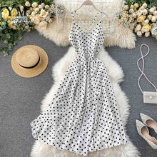 Load image into Gallery viewer, YuooMuoo Women Backless Flower Print Maxi Dress Bohemian Summer Sleeveless Long Beach Dress High Waist Chiffon Dress robe femme