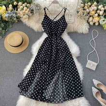 Load image into Gallery viewer, YuooMuoo Women Backless Flower Print Maxi Dress Bohemian Summer Sleeveless Long Beach Dress High Waist Chiffon Dress robe femme